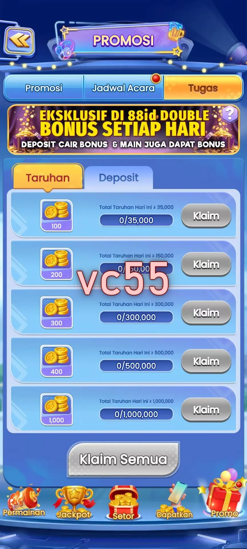 vc55 Tangkapan Layar - APK Resmi